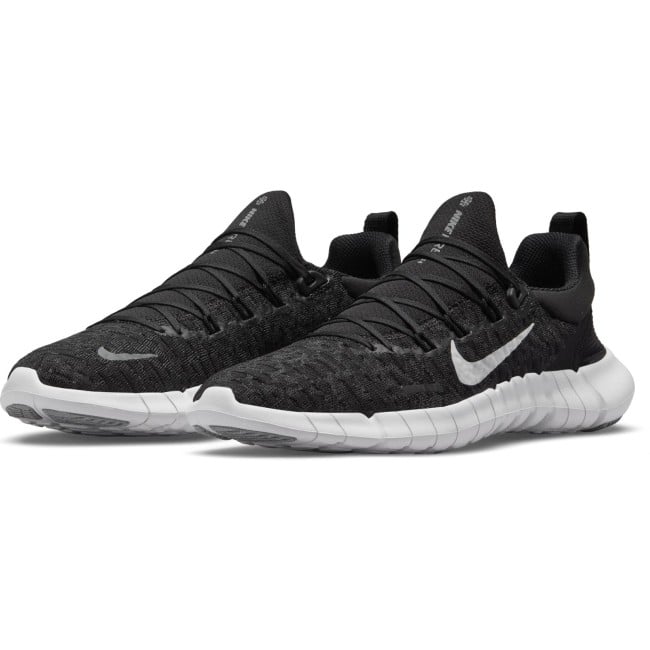 Womens nike free run 5.0 black discount