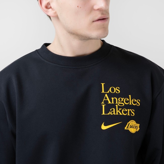 Nike dri-fit los angeles lakers standard issue men's nba