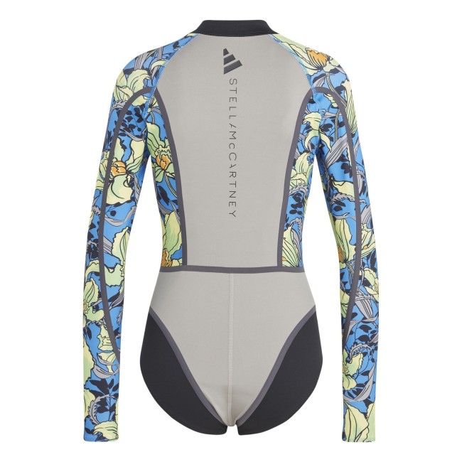 CLANE☆LONG SLEEVE SWIMWEAR Long Sleeve Swimsuit | Black UPF 50+