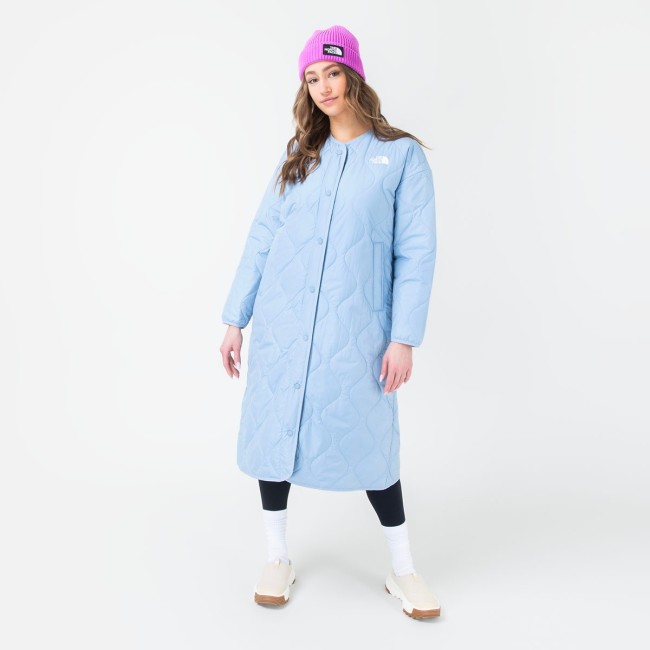 Womens long padded coat north face 2025