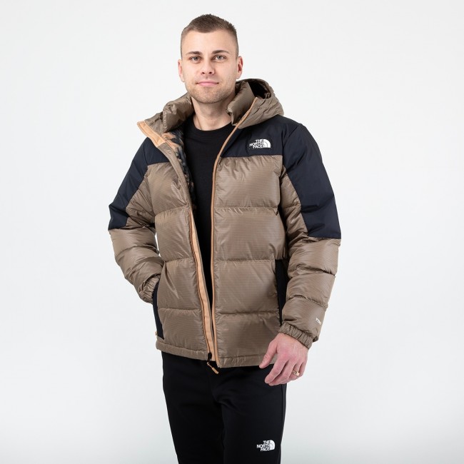 The north face men’s diablo down hooded jacket Sportland